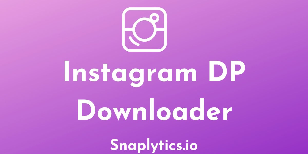 Instagram DP Download