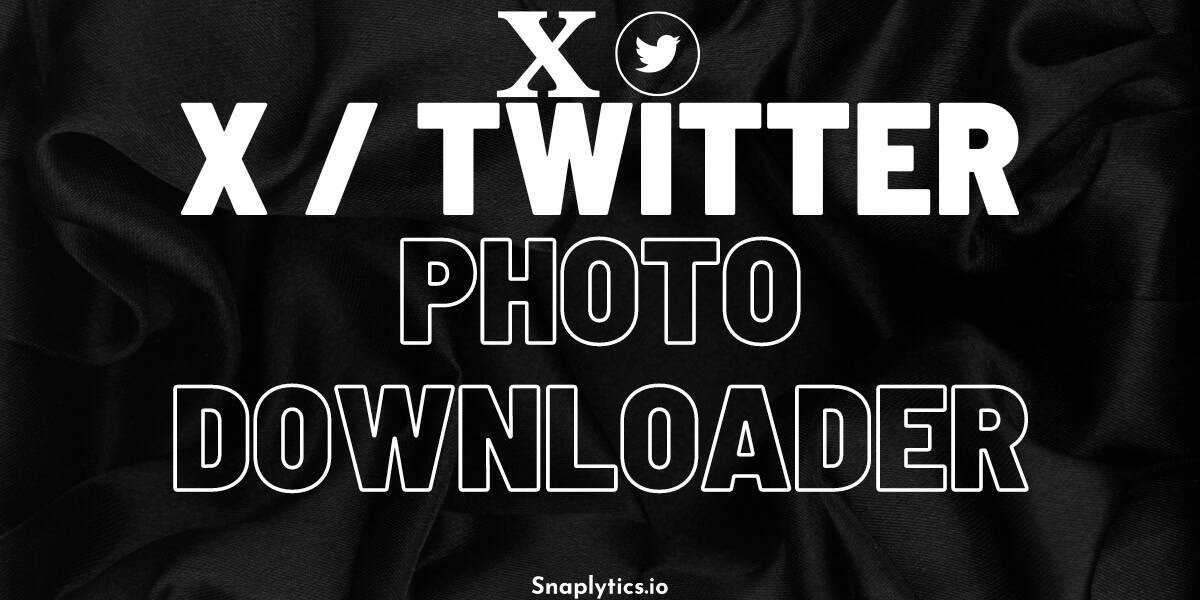 Twitter Photo Downloader