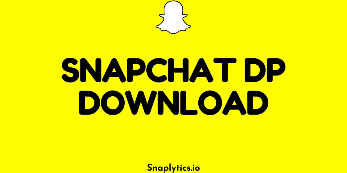 Snapchat DP Download