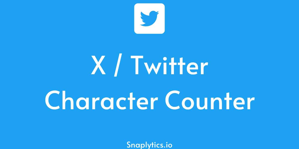 Twitter Character Counter